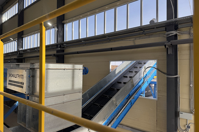 Новый комплекс в Узловском районе сможет перерабатывать 300 тысяч тонн мусора в год