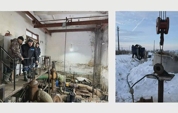 В поселке Шварцевский Киреевского района пятый день восстанавливают водоснабжение