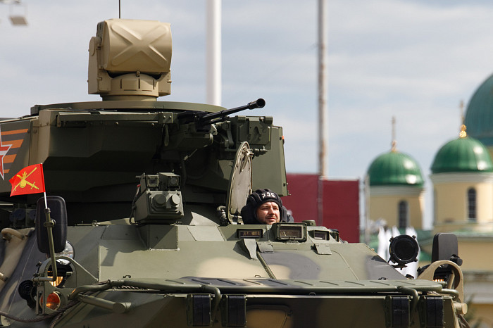 В Туле состоялся военный парад в честь Победы в Великой Отечественной войне