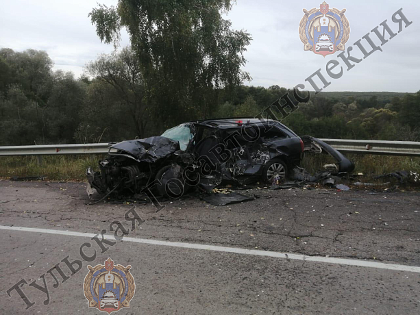 Водитель Audi-80 погиб в ДТП в Заокском районе