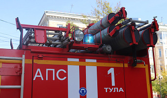 Три пожара и шесть ДТП случились в Тульской области за сутки