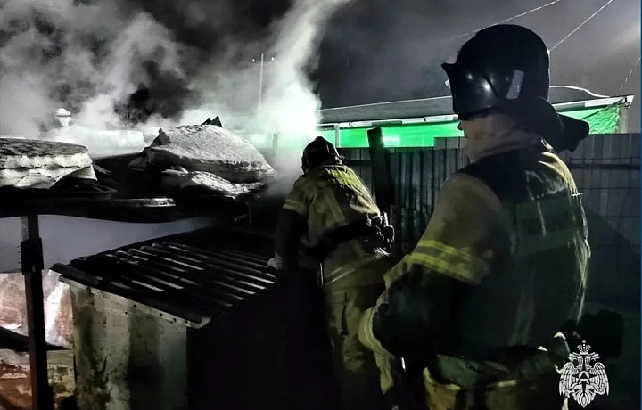 Огнеборцы потушили три пожара в Тульской области за сутки