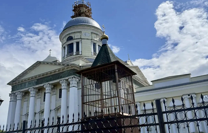 Восстановление повреждённого БПЛА Свято-Никольского собора завершат летом