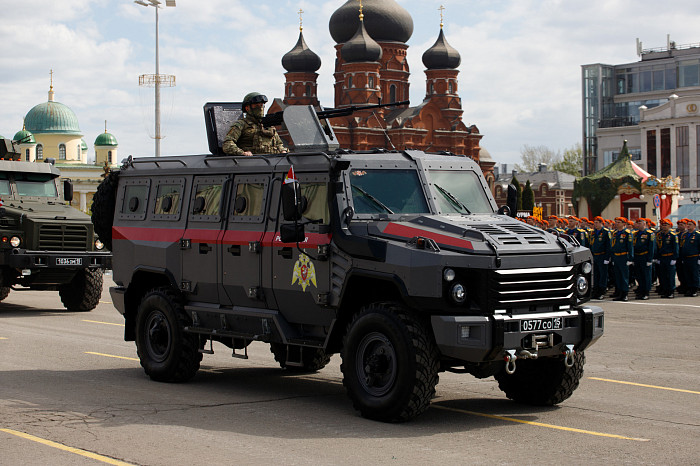 В Туле состоялся военный парад в честь Победы в Великой Отечественной войне