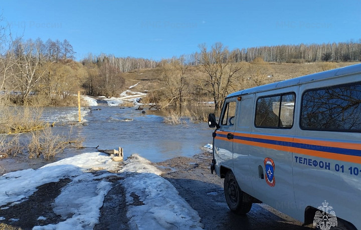 В Тульской области затопило еще 3 моста