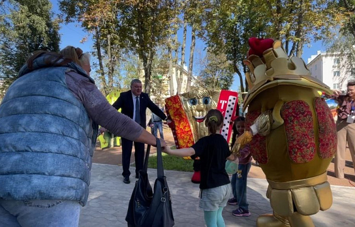 Илья Беспалов посетил праздничные мероприятия в День города Тулы
