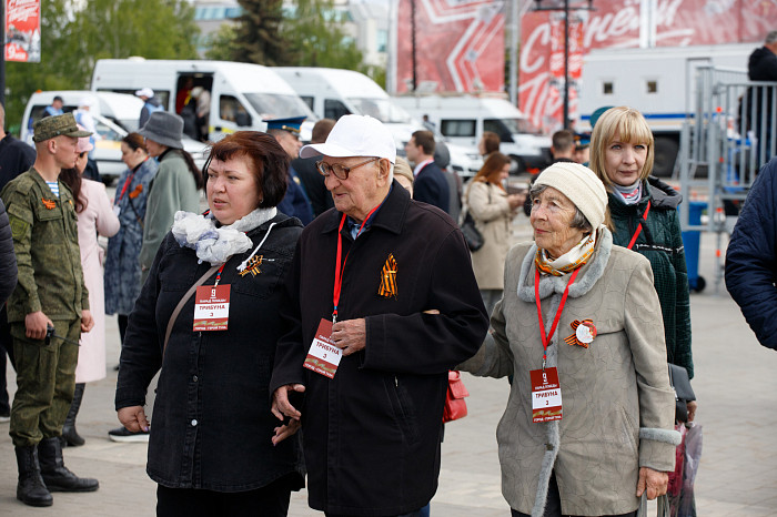 В Туле состоялся военный парад в честь Победы в Великой Отечественной войне