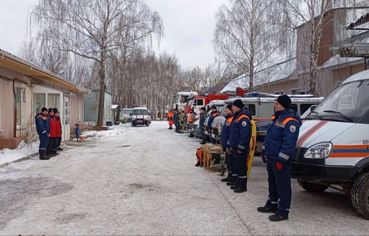 Тульские спасатели показали готовность к паводку