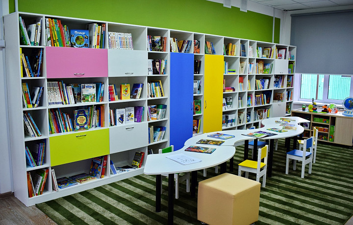В Суворовском районе открыли модельную библиотеку в рамках нацпроекта «Культура»