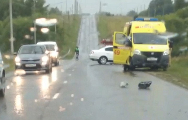 В ДТП в Богородицком районе погиб водитель Volkswagen