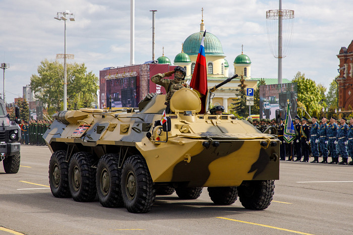 В Туле состоялся военный парад в честь Победы в Великой Отечественной войне