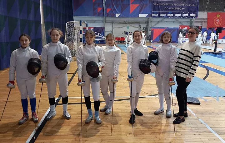 В Туле состоялось первенство области по фехтованию на шпагах