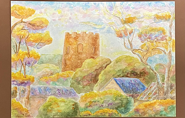 На Международный конкурс пейзажей «Родные просторы» в тульский лагерь пришло 150 работ от юных художников