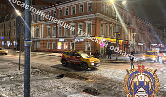 Водитель на «Москвиче» сбил пешехода в Туле