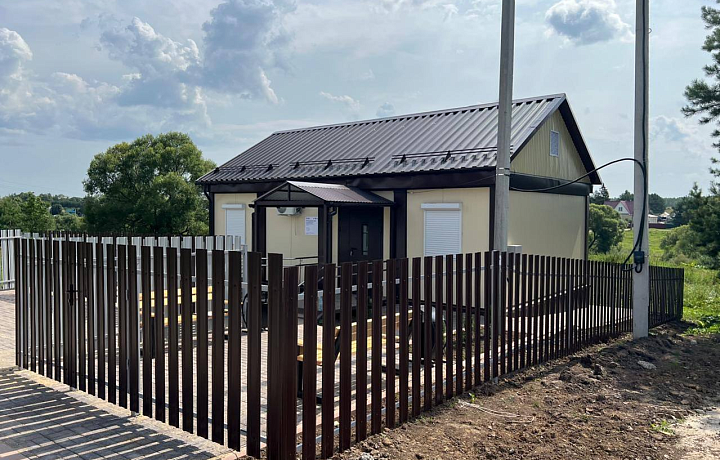 В Заокском районе работает новый модульный ФАП