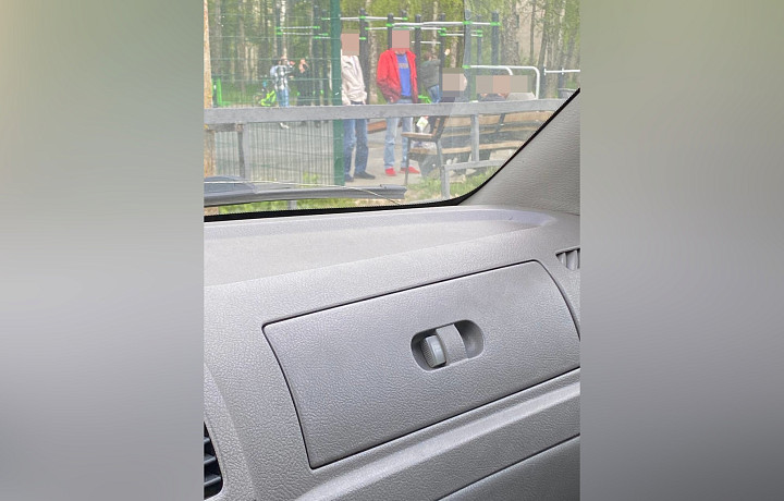 Детскую площадку на улице Металлургов в Туле захватила пьяная компания
