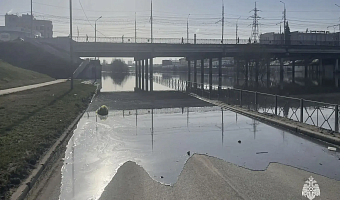 В Дубенском районе затопило мост, а в Туле — набережную Дрейера