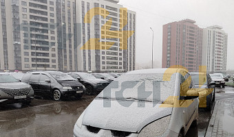 Тулу накрыл апрельский снег