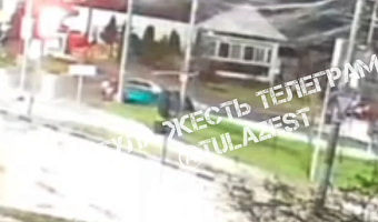 Ночью в Туле на перекрестке улиц Лейтейзена и Демонстрации водитель влетел в стол