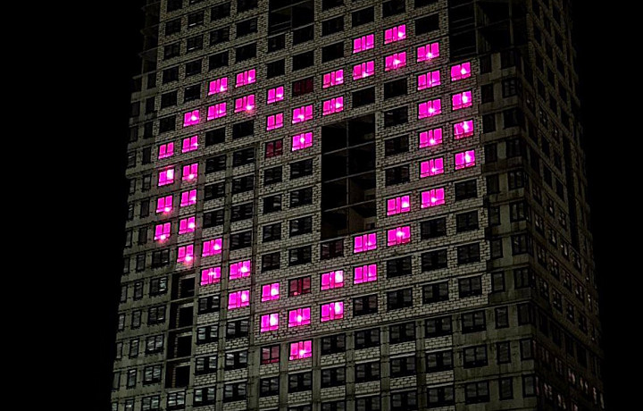 Миляев показал вклад застройщиков в новогоднее оформление Тулы