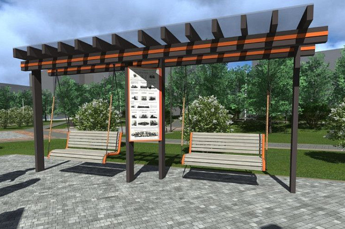 Тулякам показали, как будет выглядеть сквер «Встреча» после благоустройства