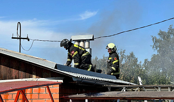 В пожаре на улице Чмутова в Туле никто не пострадал