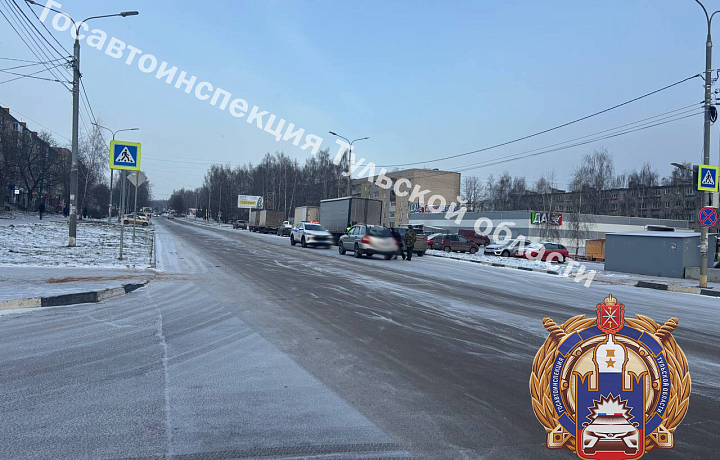 В Щекине водитель Kia сбил пенсионерку на пешеходном переходе