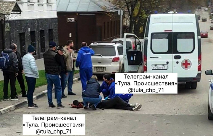 В Туле произошло ДТП с пешеходом