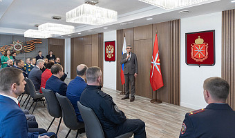 В Туле вручили награду «Участник военного парада»