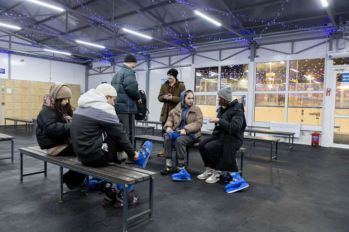 В Туле открылся Губернский каток: фоторепортаж