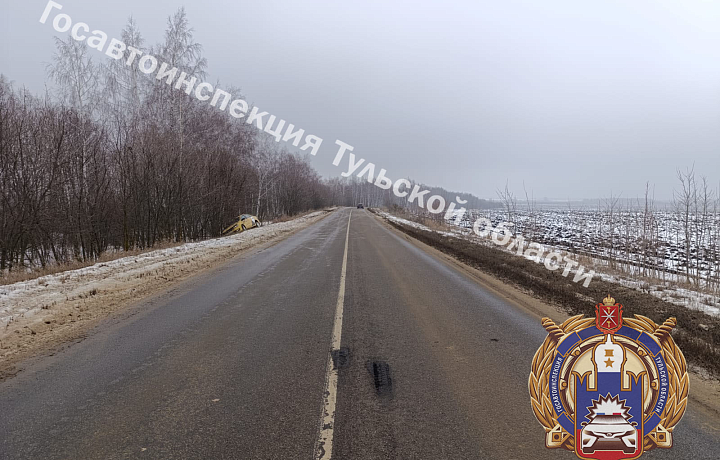 В Богородицком районе водитель Volkswagen не справился с управлением: пострадал ребенок