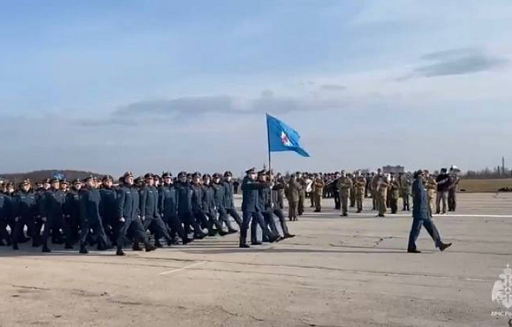 На базе аэродрома Клоково в Туле начались репетиции парада Победы