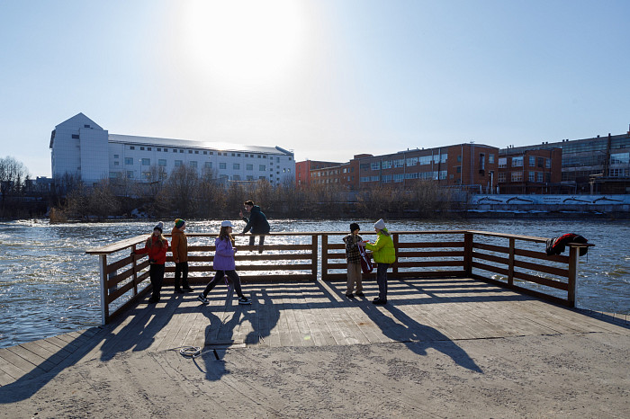 Пролетарская набережная в Туле вот-вот уйдет под воду: пик паводка возможен уже на следующей неделе