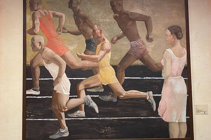 Образы, преисполненные невесомостью: в тульском Фонде искусств открылась выставка работ Александра Дейнеки