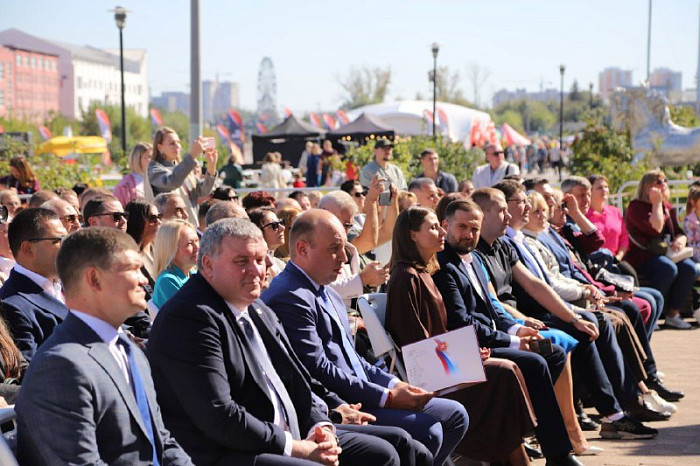 Илья Беспалов посетил праздничные мероприятия в День города Тулы
