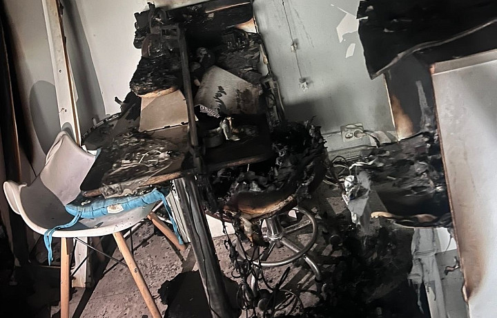 В Туле предприниматель заявила о поджоге салона красоты