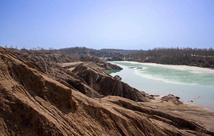 Романцевские горы в Тульской области попали в топ-3 мест с инопланетными пейзажами на Земле