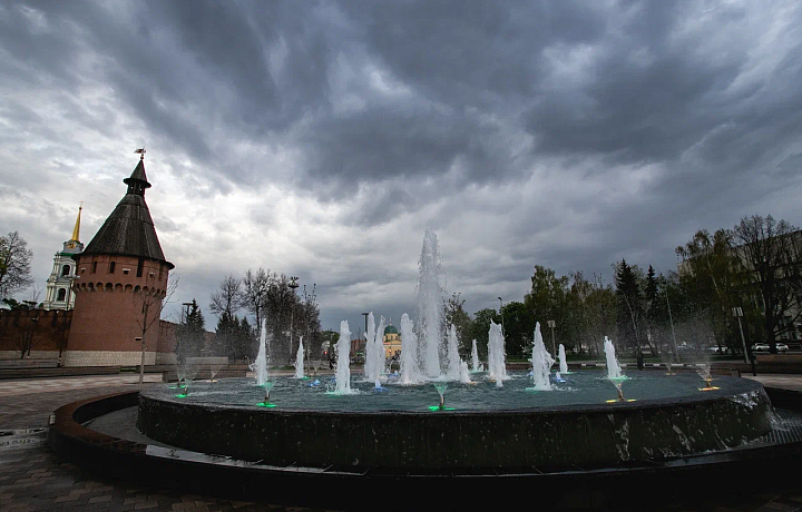 20 августа в Туле будет пасмурно и ветрено, пройдут дожди, а термометры покажут +26 градусов