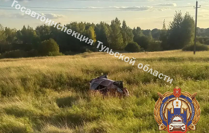 Водитель Lada Granta пострадала в ДТП в Тульской области
