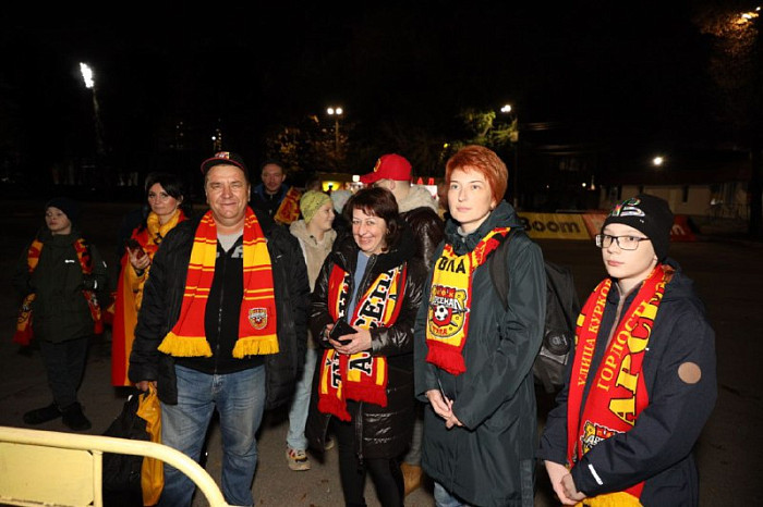 В Туле начался матч «Арсенала» и «Алании» – фото