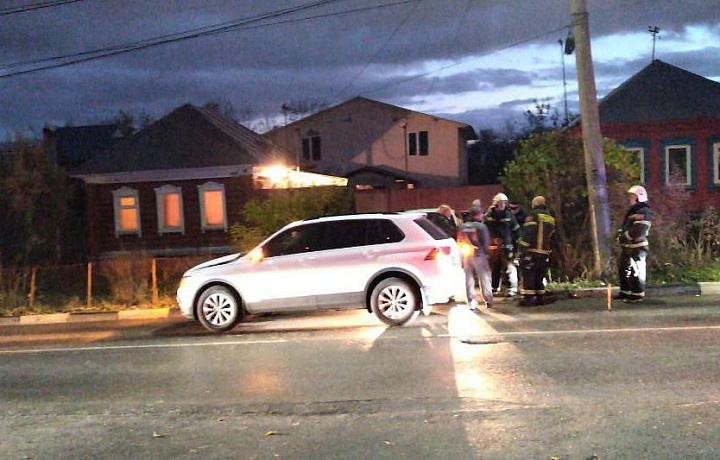 На улице Токарева в Туле водитель наехал на пешехода
