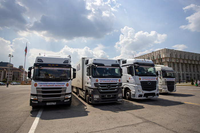 Бригада тульских медиков отправилась в ДНР для оказания медицинской помощи местным жителям