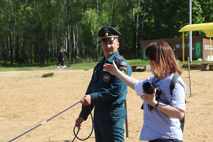 Водолазы обследовали дно центрального пруда в парке имени Белоусова в Туле