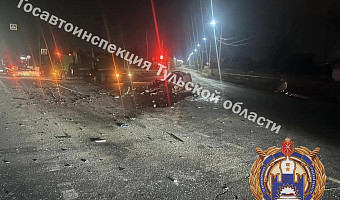 Водитель Lada погиб в ДТП с большегрузом на трассе М-2 в Щекинском районе