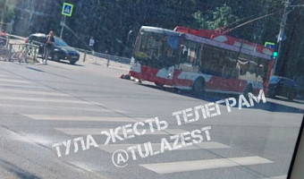 На проспекте Ленина в Туле сбили человека