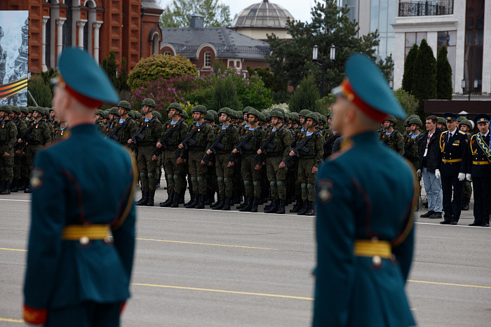 В Туле состоялся военный парад в честь Победы в Великой Отечественной войне