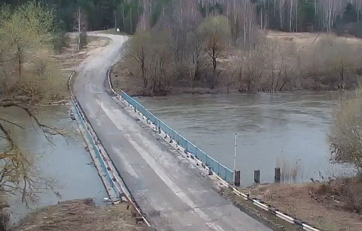 Мост в Мишнево Суворовского района открыли для движения после паводка