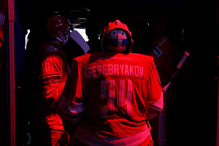 Фоторепортаж: как прошел матч между национальными сборными России и Беларуси