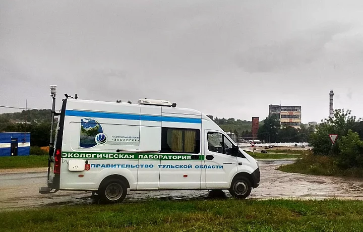 В Плавском районе замерили концентрацию загрязняющих веществ в воздухе