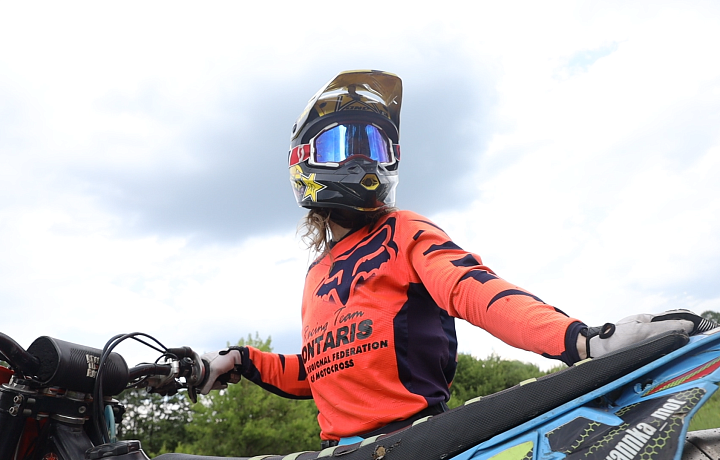 Тандем человека и мотоцикла: тулячка рассказала о радостях и трудностях мотокросса